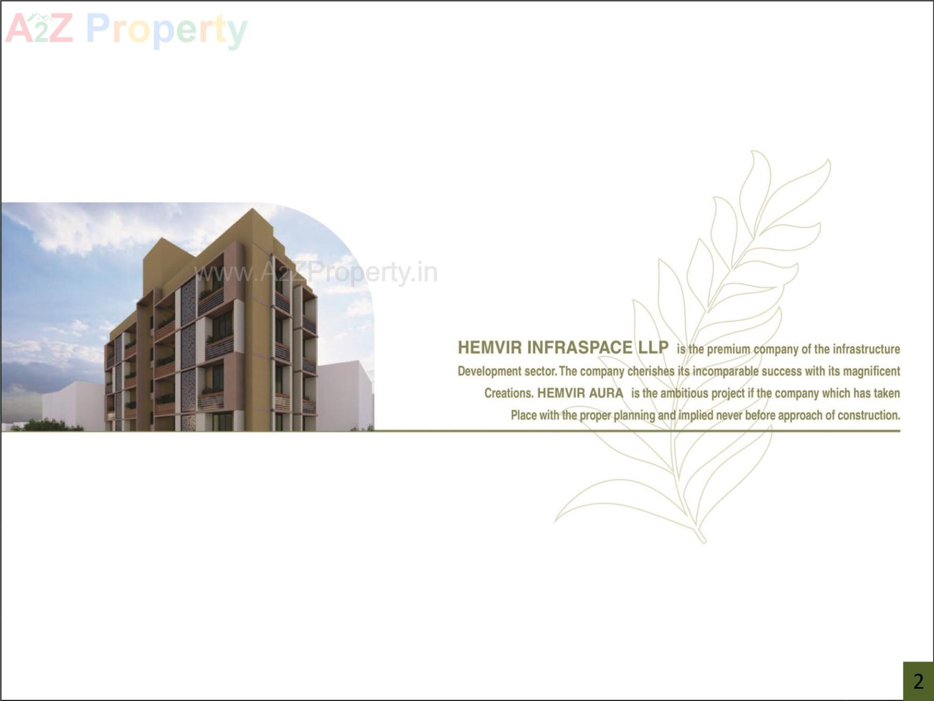  of real estate project Hemvir Aura located at Vastrapur, Ahmedabad, Gujarat