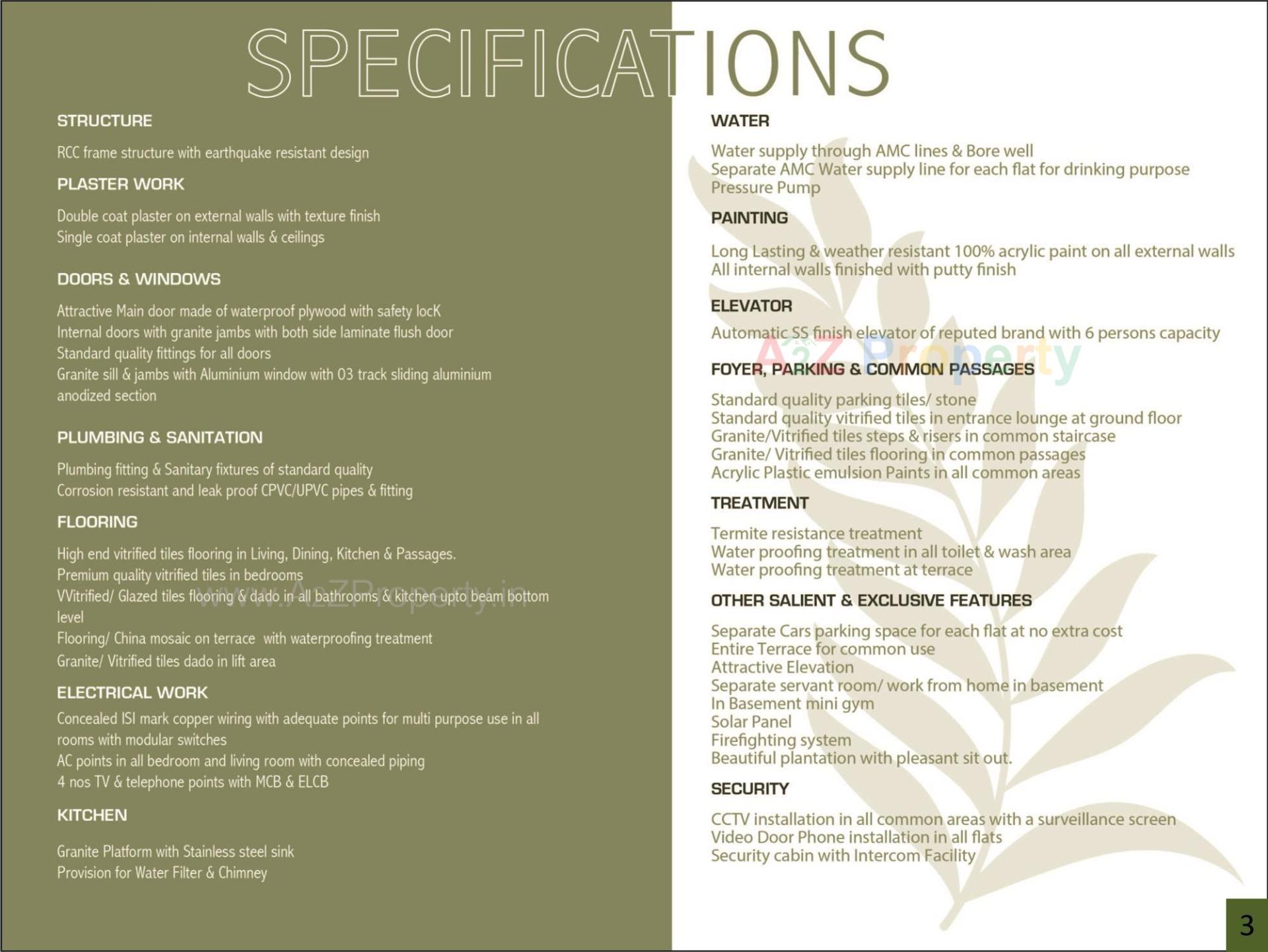  of real estate project Hemvir Aura located at Vastrapur, Ahmedabad, Gujarat