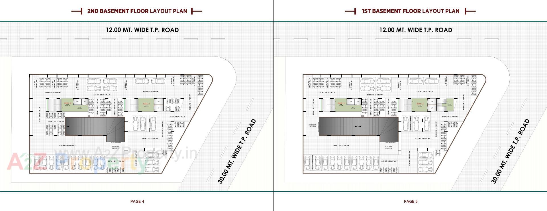 Layout of real estate project Hilltown Harmony located at Nikol, Ahmedabad, Gujarat