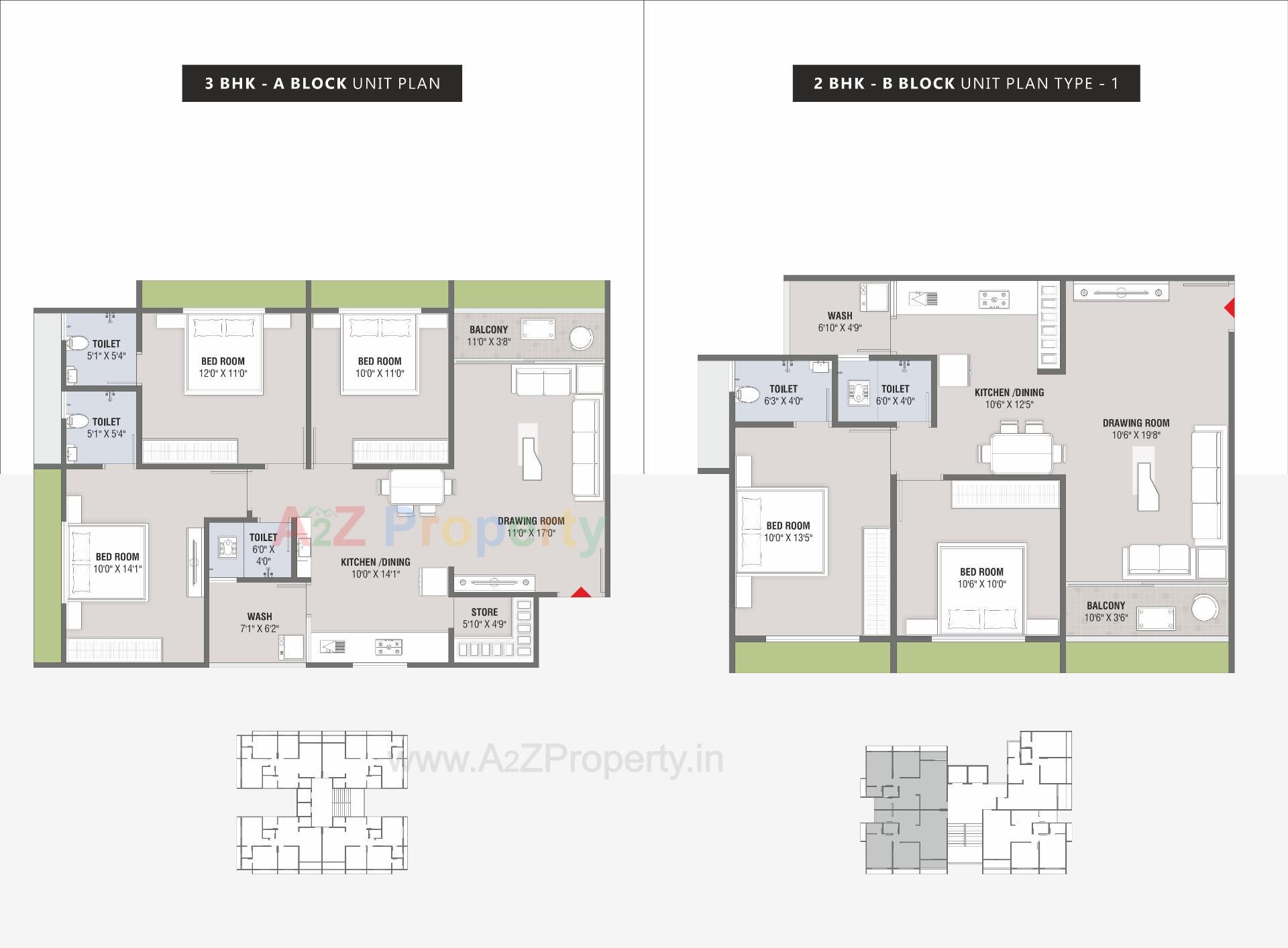 Layout of real estate project Himshila Sky located at Hanspura, Ahmedabad, Gujarat
