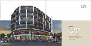 Elevation of real estate project Hir Asha Arcade located at Sola, Ahmedabad, Gujarat