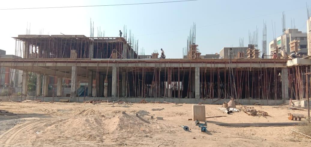 96565_const of real estate project Hir Asha Square located at Bhadaj, Ahmedabad, Gujarat