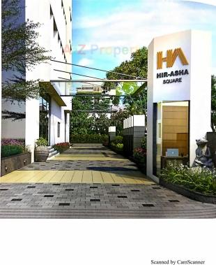 Elevation of real estate project Hir Asha Square located at Bhadaj, Ahmedabad, Gujarat