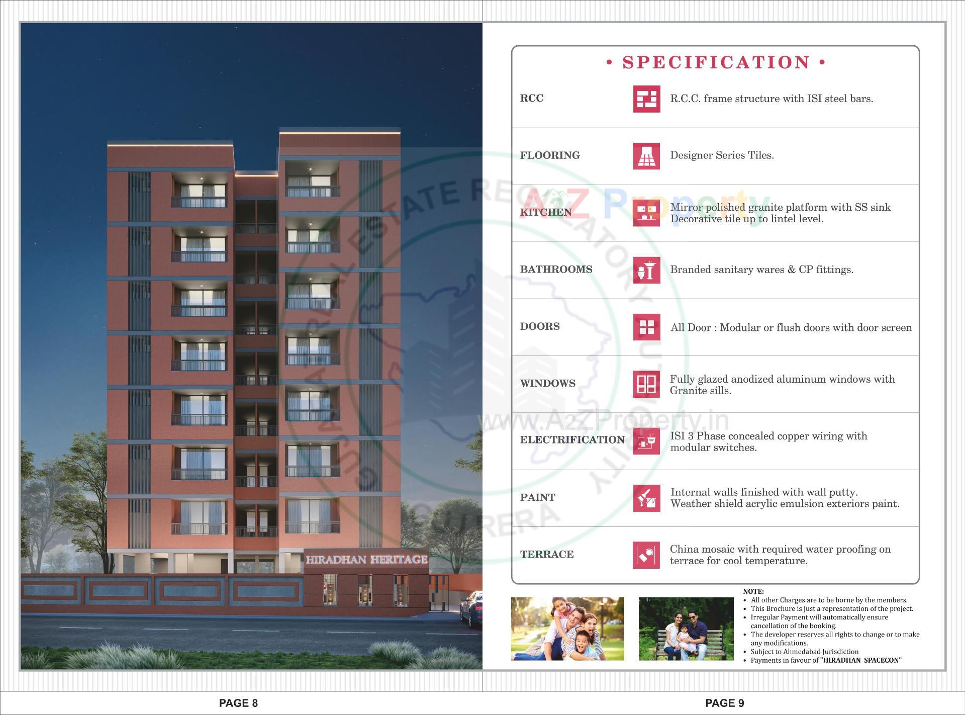  of real estate project Hiradhan Heritage located at Paldi, Ahmedabad, Gujarat