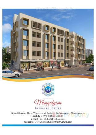 Elevation of real estate project Hiralaxmi located at Baherampura, Ahmedabad, Gujarat