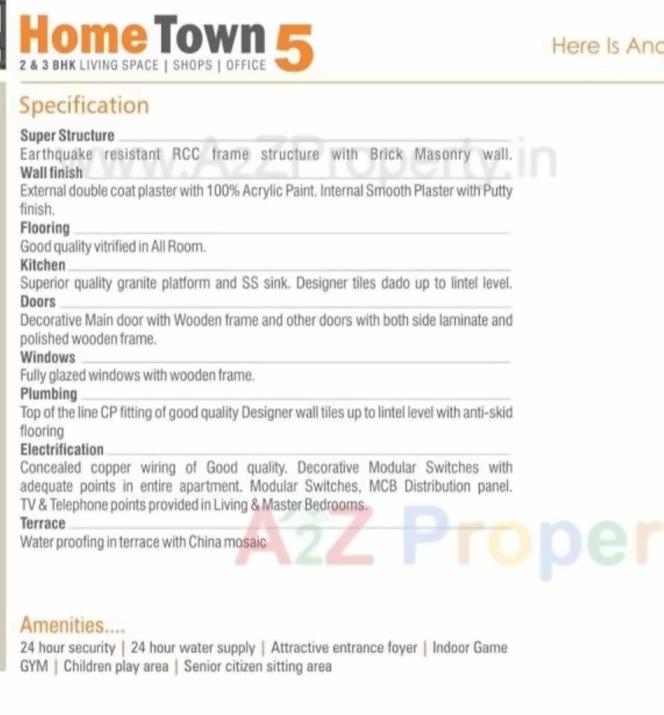 Project Specifications