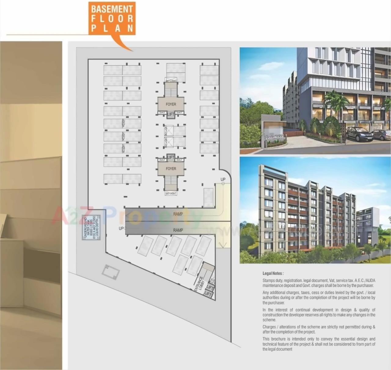 Layout of real estate project Home Town located at Ranip, Ahmedabad, Gujarat