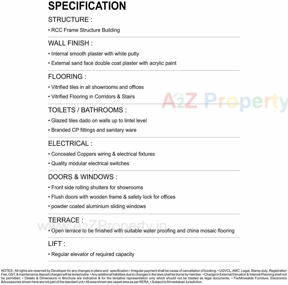 Project Specifications