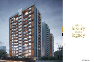 Elevation of real estate project Hr Eliseo Ii located at Okaf, Ahmedabad, Gujarat