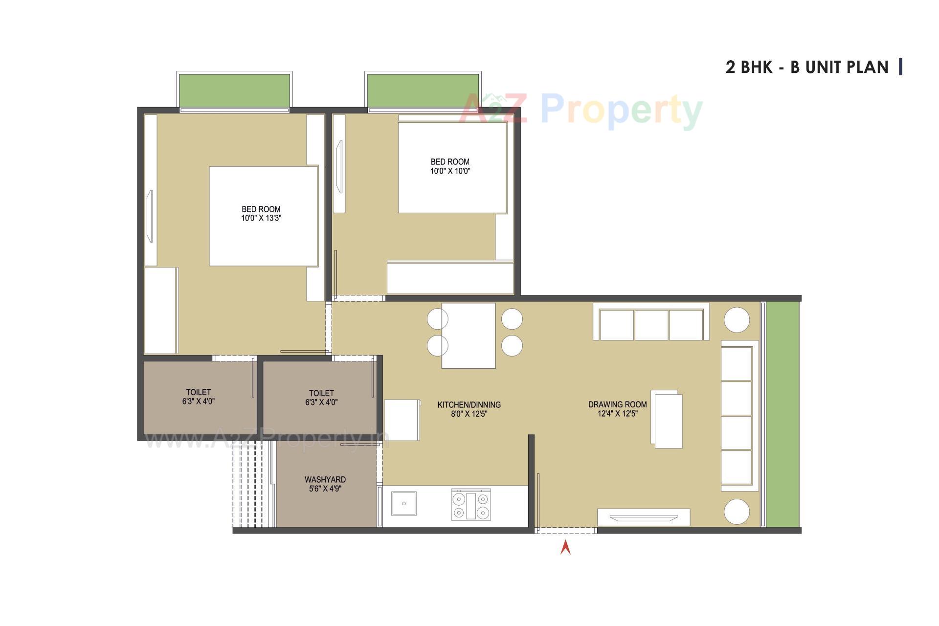 Layout of real estate project Hr Eternia located at Shela, Ahmedabad, Gujarat