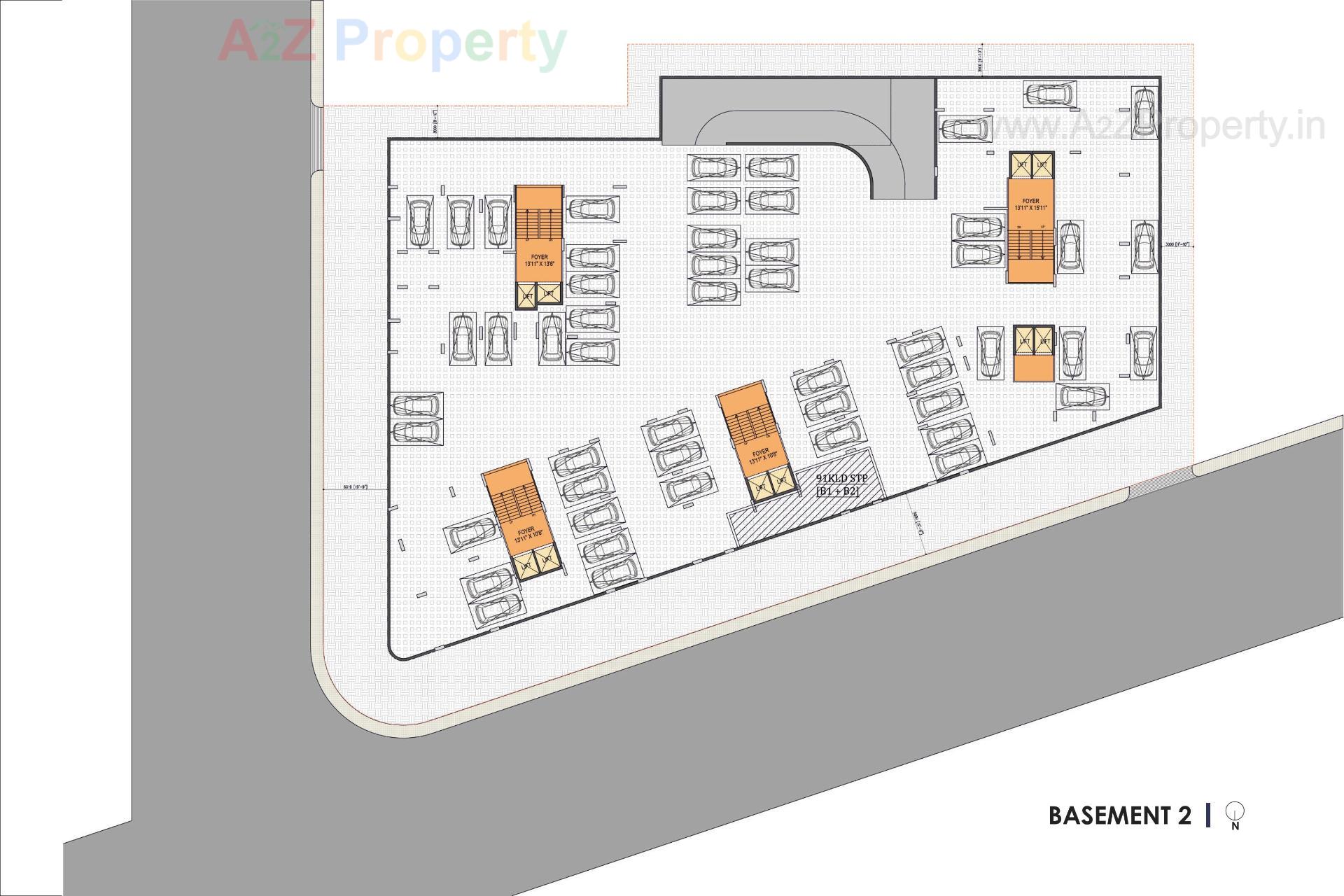 Layout of real estate project Hr Eternia located at Shela, Ahmedabad, Gujarat
