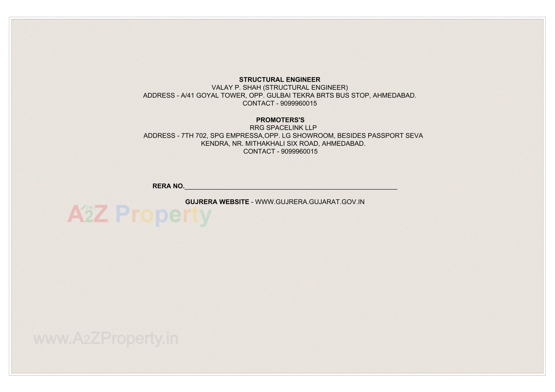  of real estate project Hr Evernest located at Ghuma, Ahmedabad, Gujarat