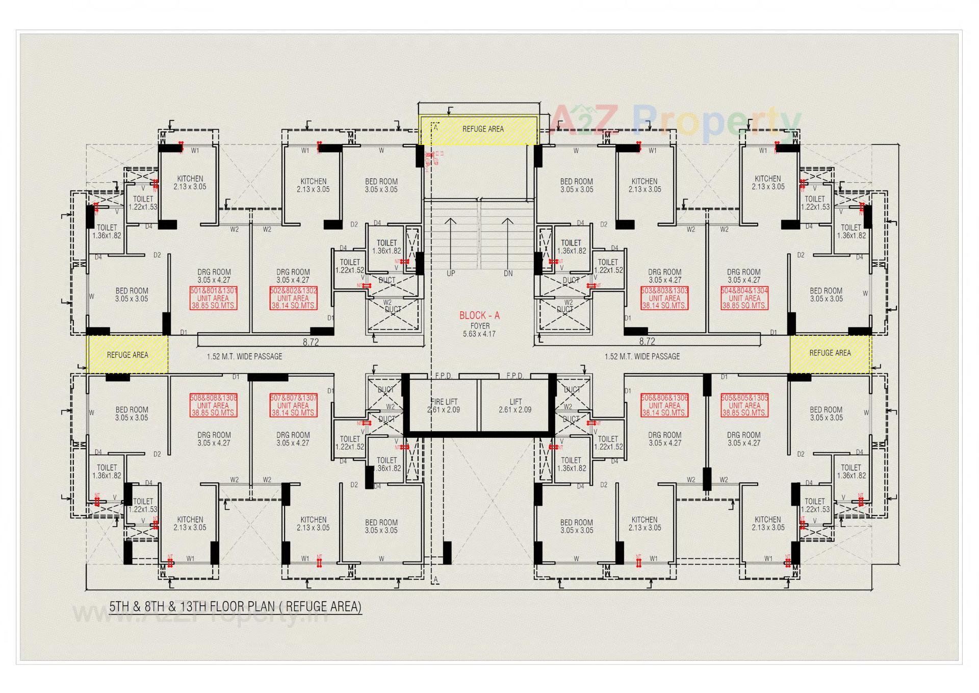 Layout of real estate project Hr Evernest located at Ghuma, Ahmedabad, Gujarat
