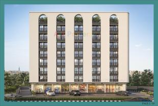 Elevation of real estate project Hr Exeter Ii located at Paldi, Ahmedabad, Gujarat