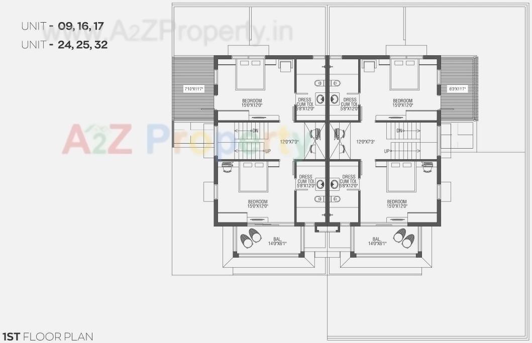 Layout of real estate project Hridaykunj located at Ahmedabad, Ahmedabad, Gujarat