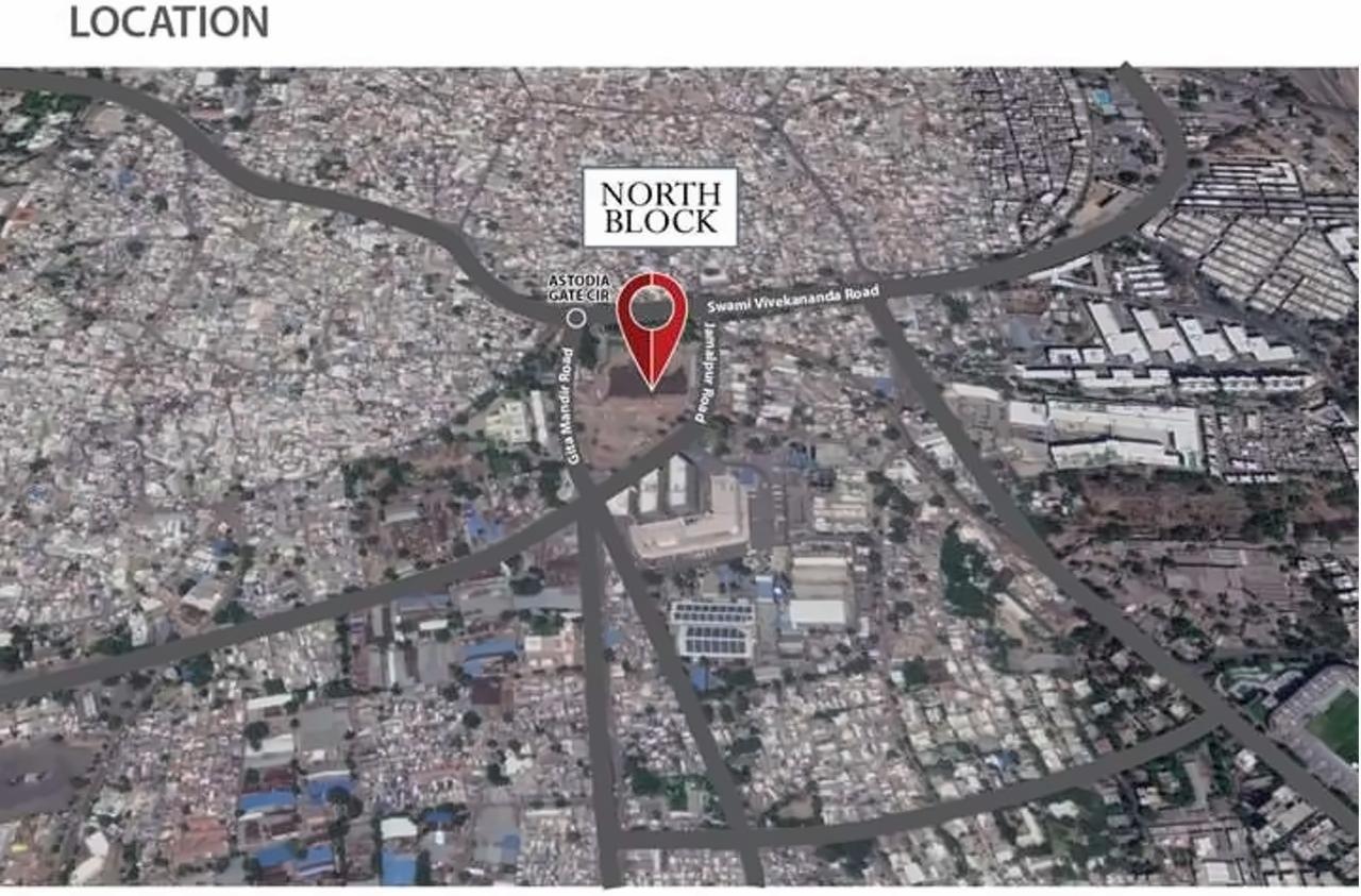  of real estate project Hubtown North Star located at Rajpur-hirpur, Ahmedabad, Gujarat