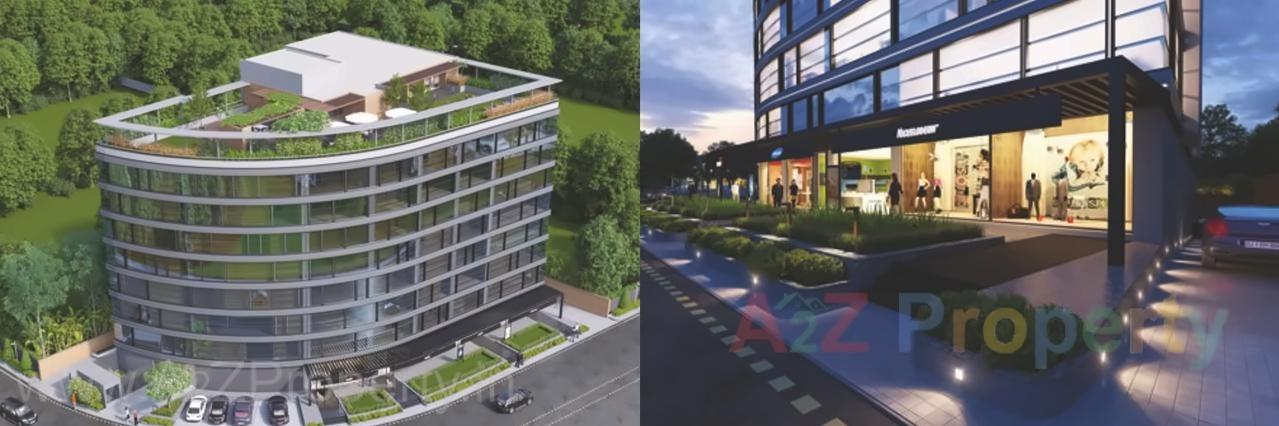 3D Elevation of real estate project I Theaddress located at Sola, Ahmedabad, Gujarat