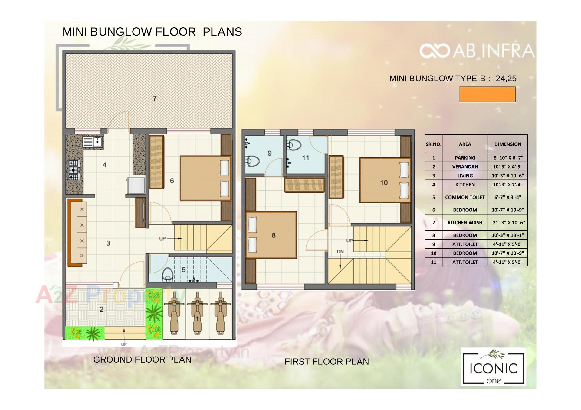 Layout of real estate project Iconic One located at Viramgam, Ahmedabad, Gujarat