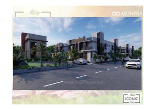 Elevation of real estate project Iconic One located at Viramgam, Ahmedabad, Gujarat
