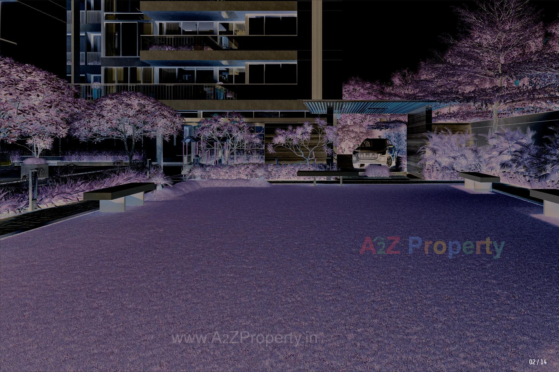 3D Elevation of real estate project Ideal Imbert located at Chharodi, Ahmedabad, Gujarat