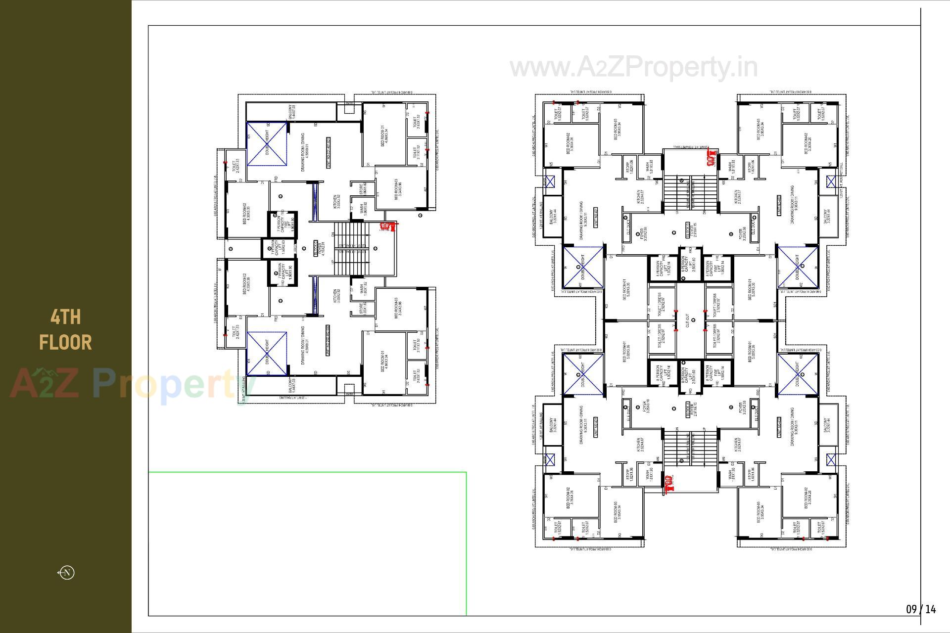 Layout of real estate project Ideal Imbert located at Chharodi, Ahmedabad, Gujarat