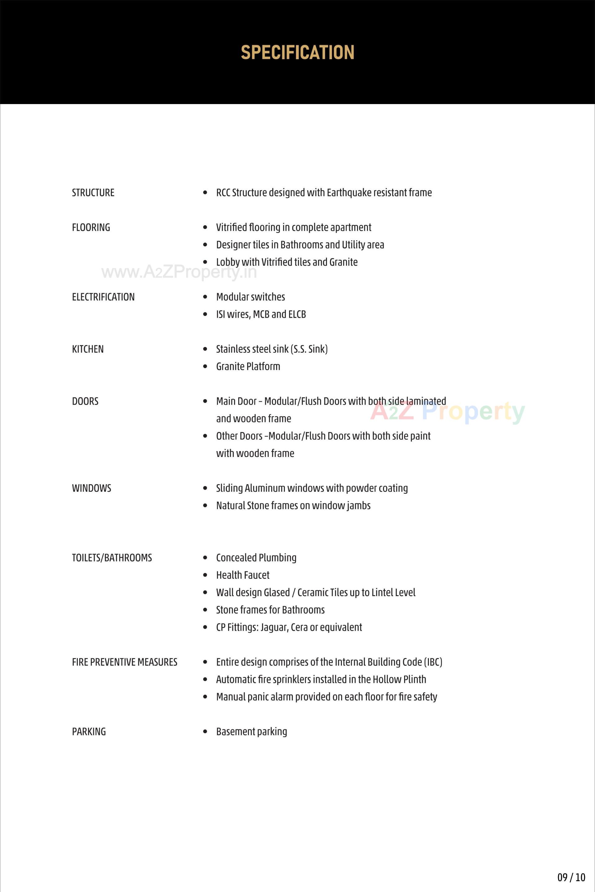  of real estate project Ideal Imprint located at Jagatpur, Ahmedabad, Gujarat