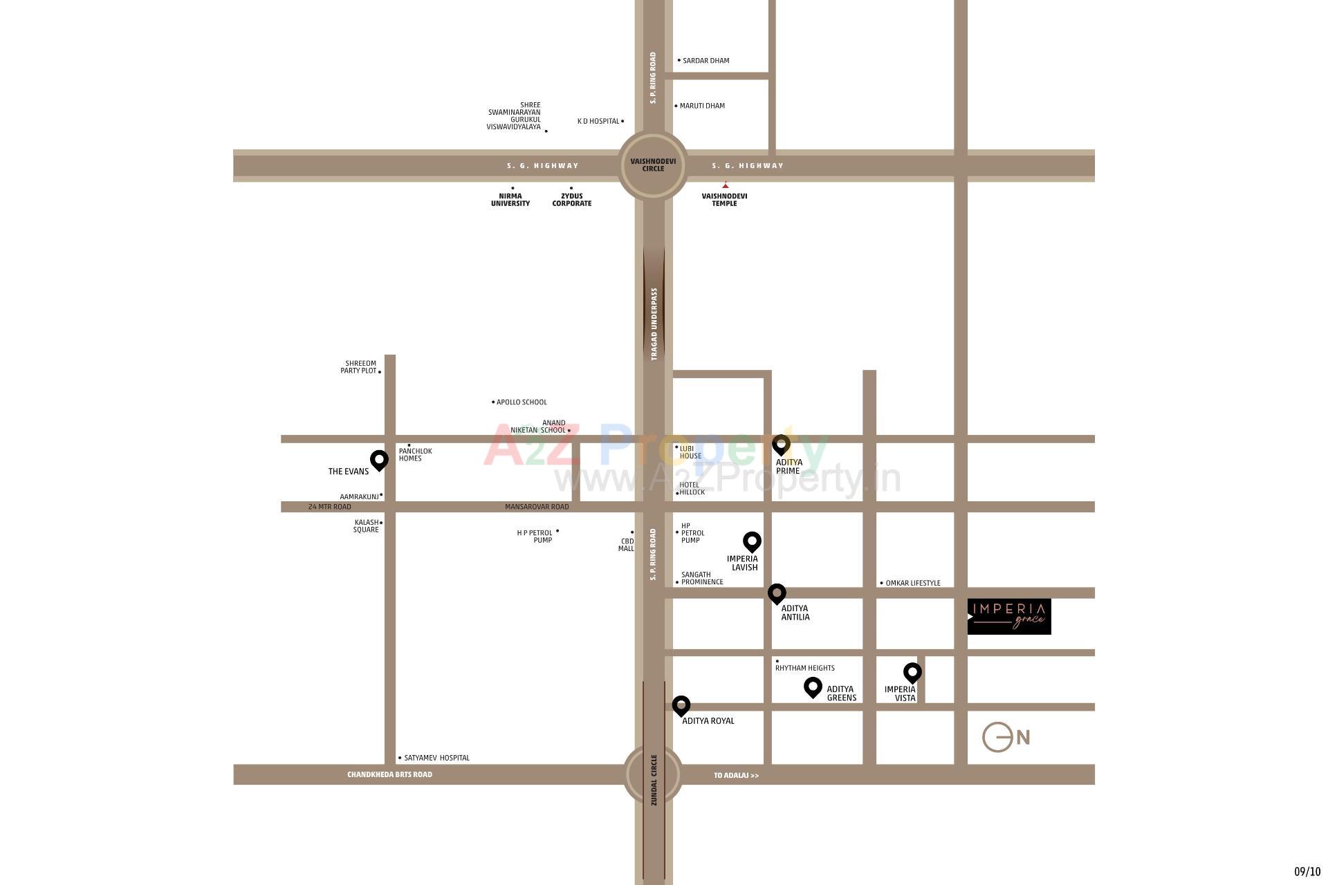  of real estate project Imperia Grace located at Zundal, Ahmedabad, Gujarat