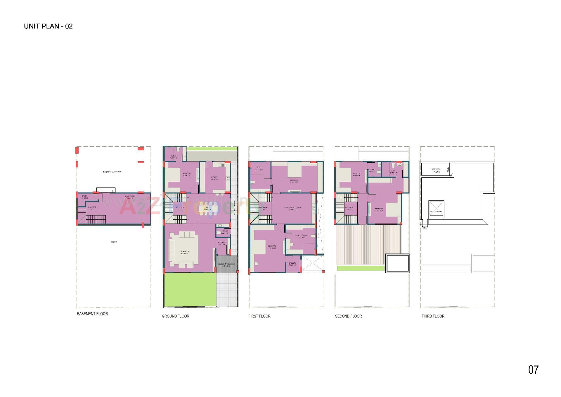 Layout of real estate project Imperial Mansion located at Nikol, Ahmedabad, Gujarat