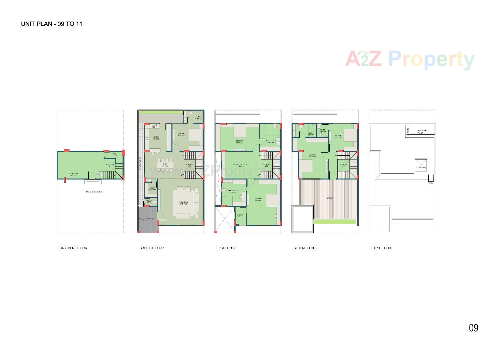 Layout of real estate project Imperial Mansion located at Nikol, Ahmedabad, Gujarat