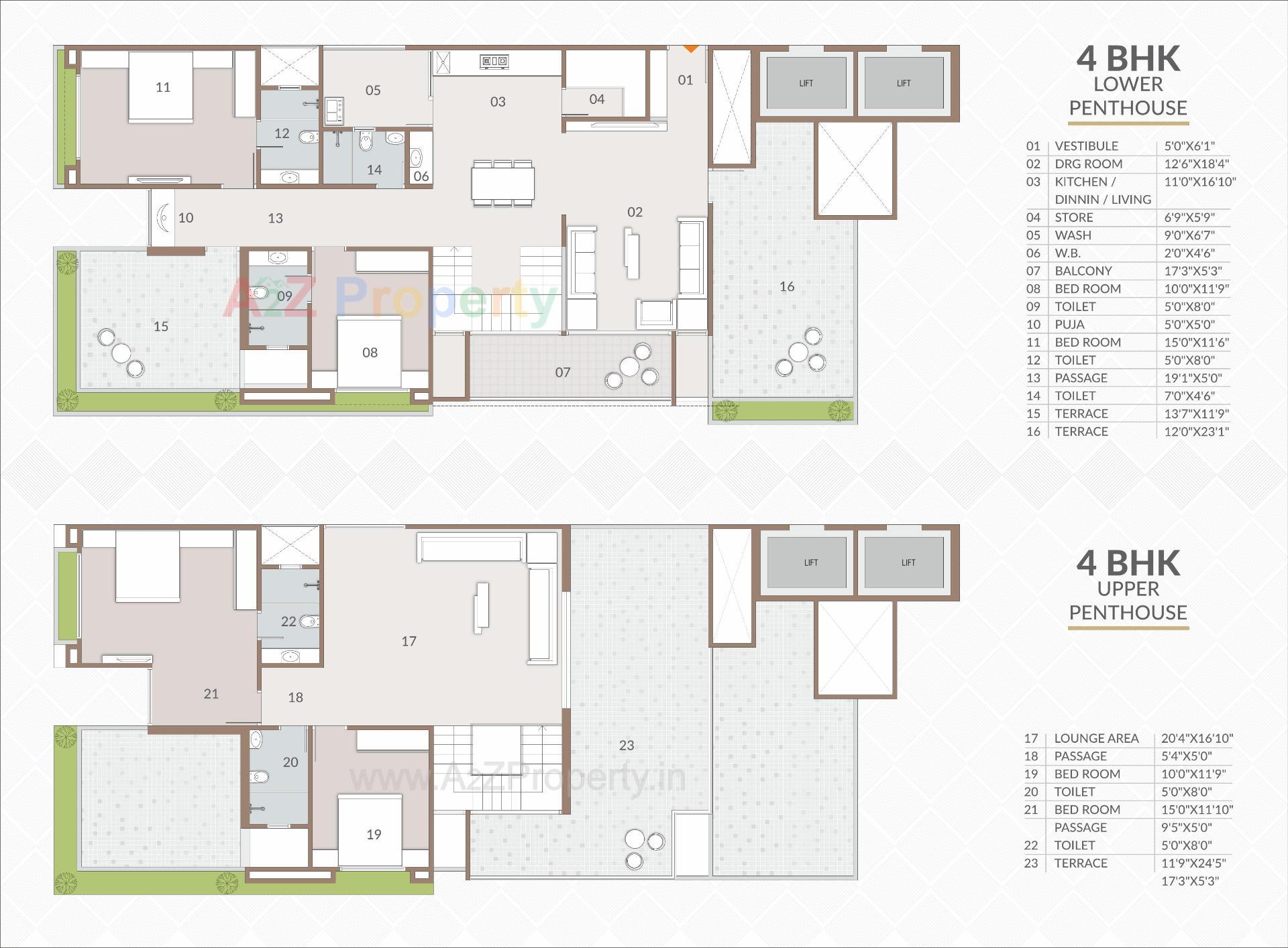 Layout of real estate project Imperial Square located at Kathwada, Ahmedabad, Gujarat