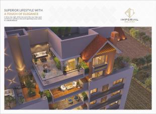 Elevation of real estate project Imperial Square located at Kathwada, Ahmedabad, Gujarat