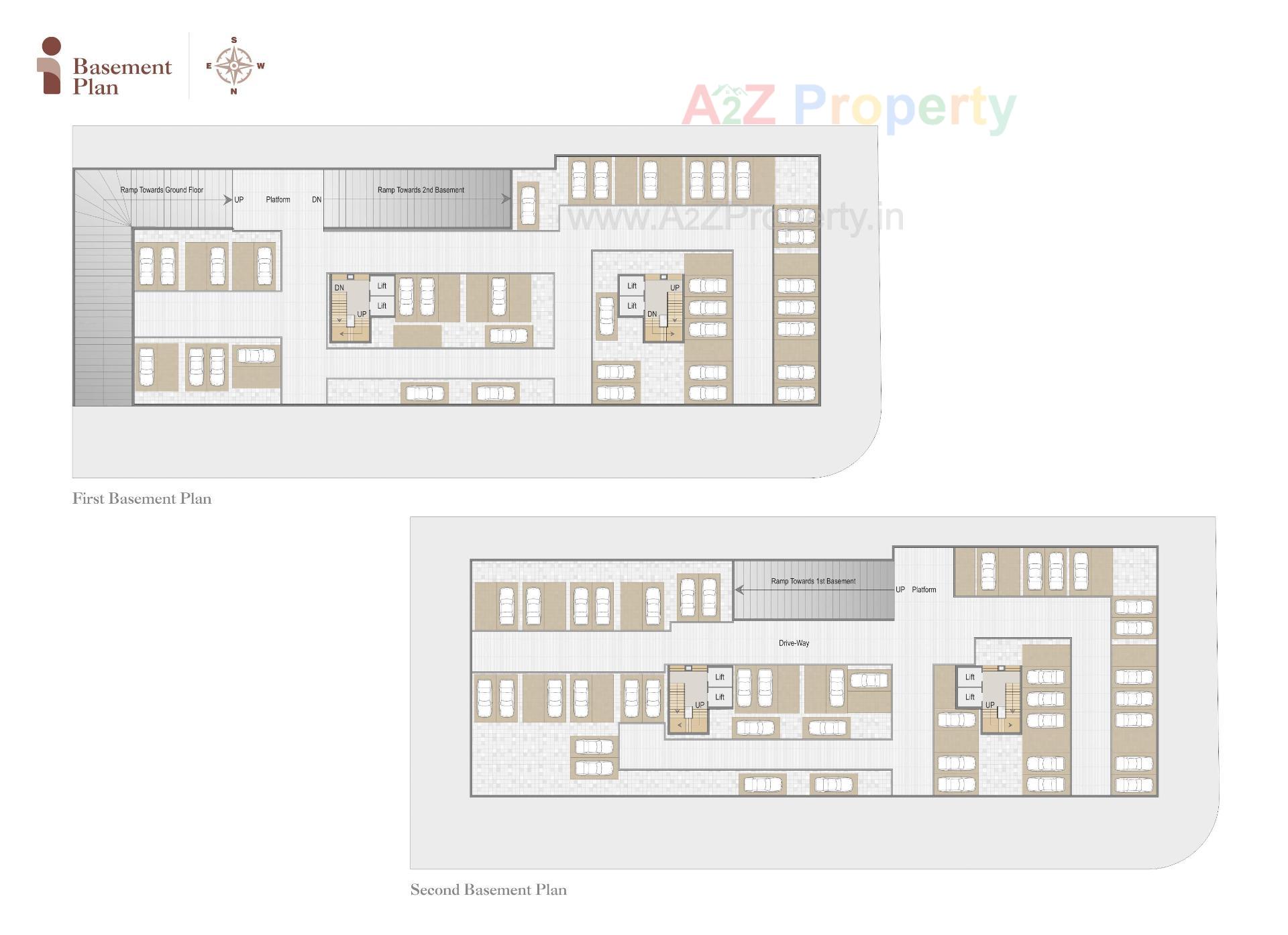 Layout of real estate project Impressa located at Nikol, Ahmedabad, Gujarat