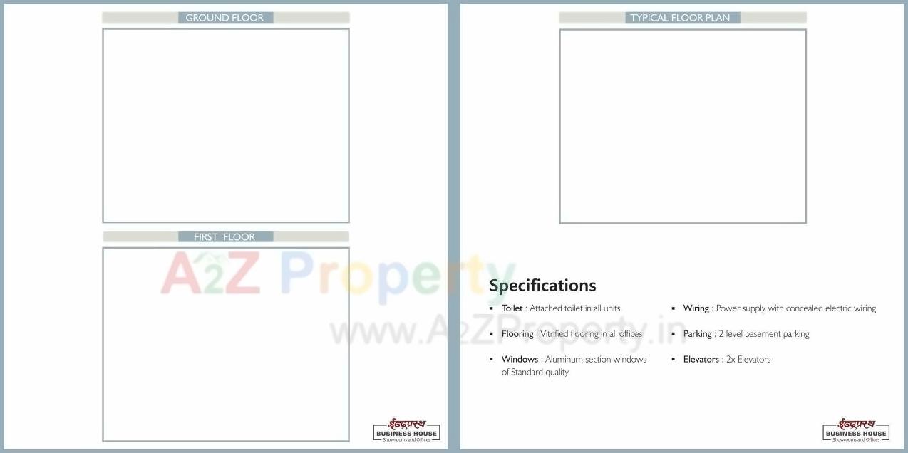  of real estate project Indraprasth Business House located at Memnagar, Ahmedabad, Gujarat