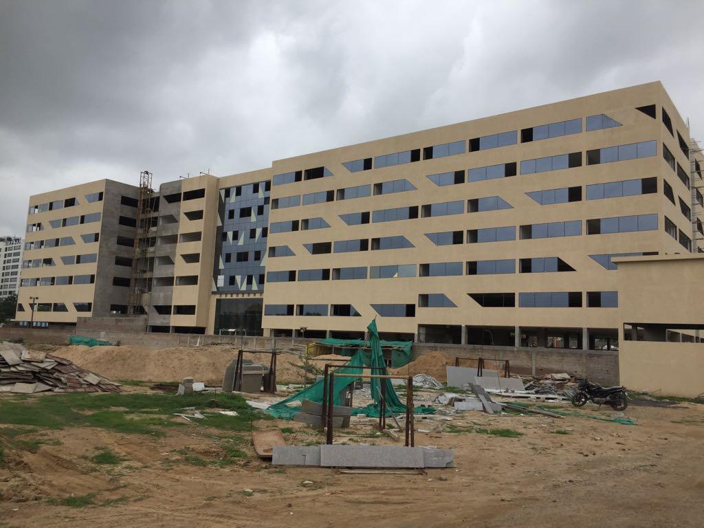 47010_const of real estate project Indraprasth Business Park located at Makarba, Ahmedabad, Gujarat