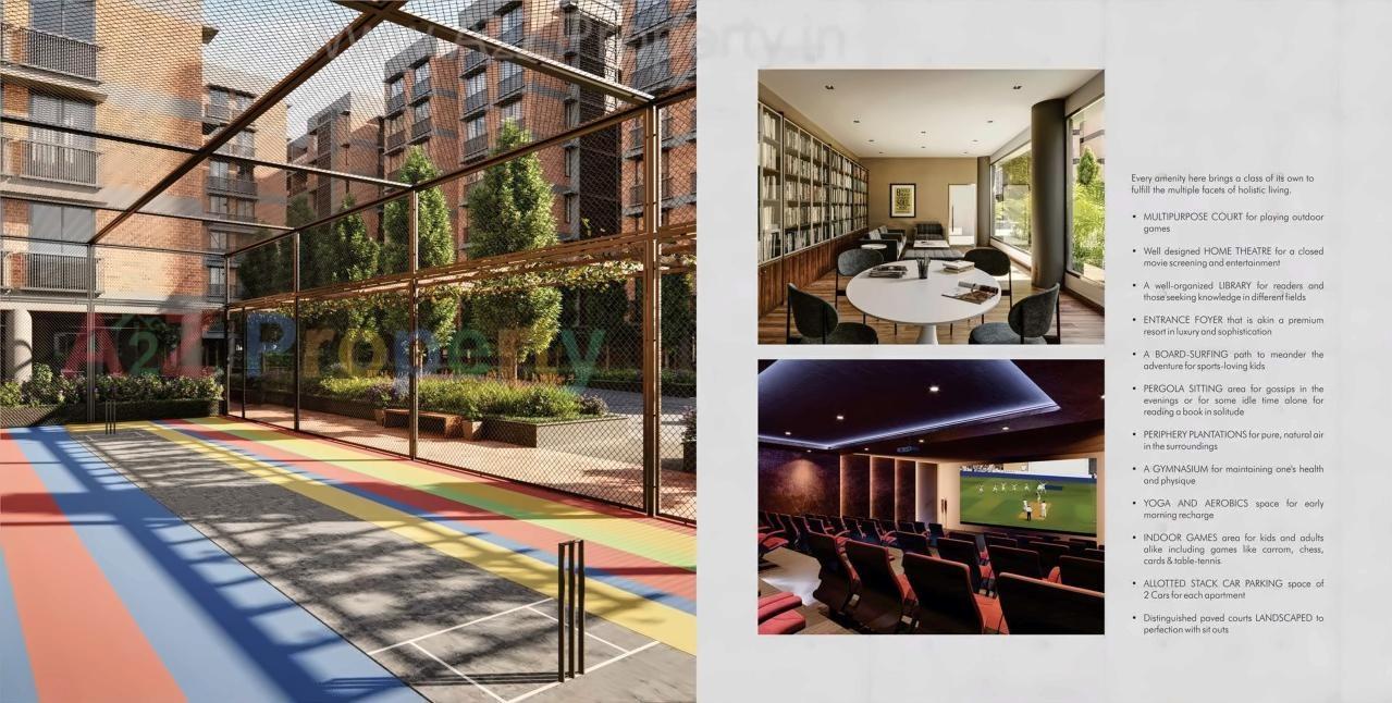 3D Elevation of real estate project Indraprasth Greens located at Vejalpur, Ahmedabad, Gujarat