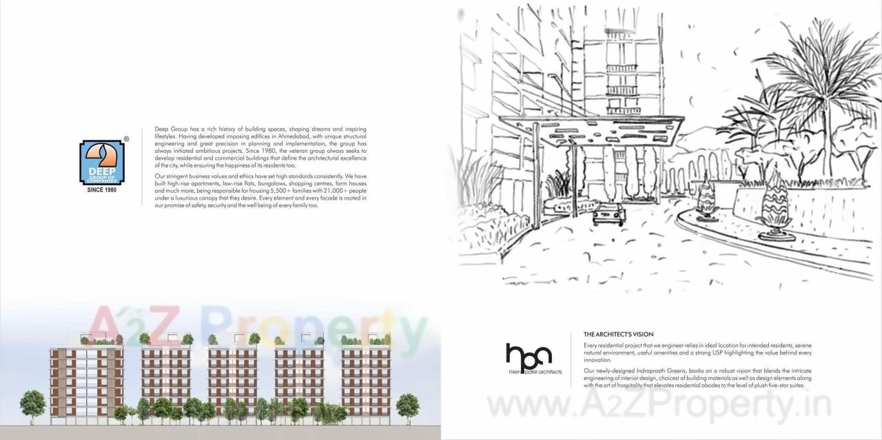  of real estate project Indraprasth Greens located at Vejalpur, Ahmedabad, Gujarat