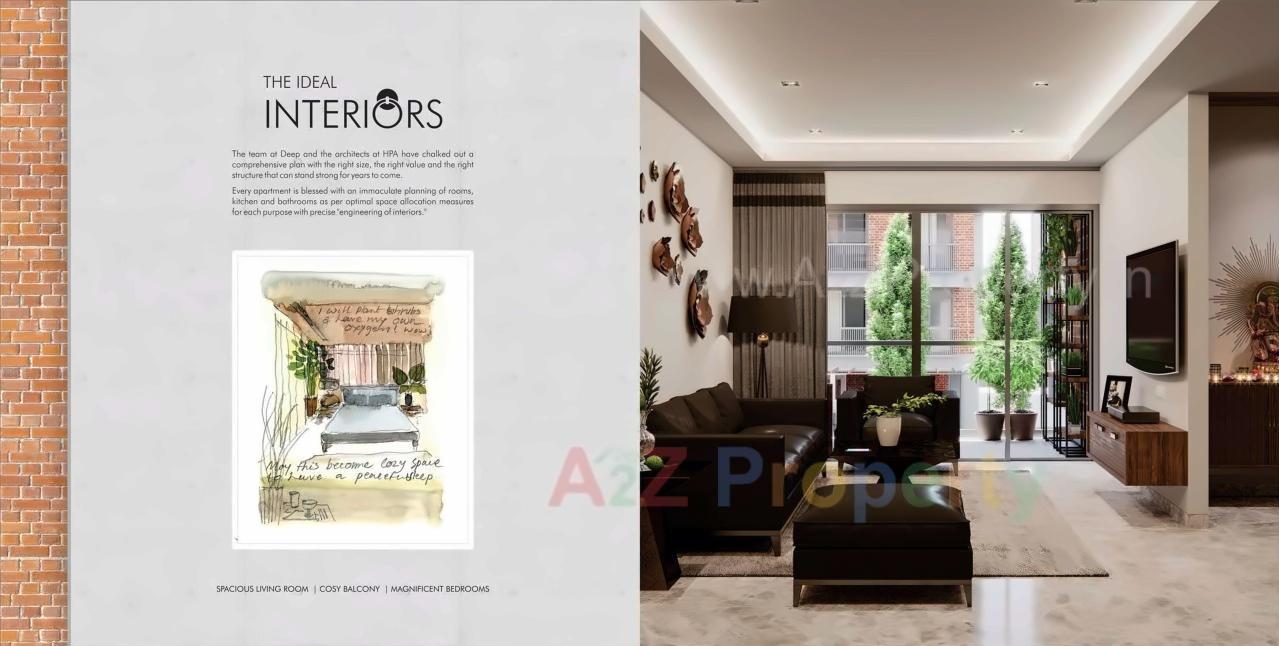 3D Elevation of real estate project Indraprasth Greens located at Vejalpur, Ahmedabad, Gujarat