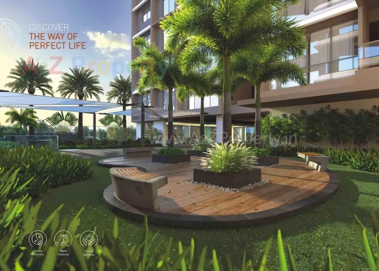 3D Elevation of real estate project Indraprasth Gulmohar located at Vastrapur, Ahmedabad, Gujarat