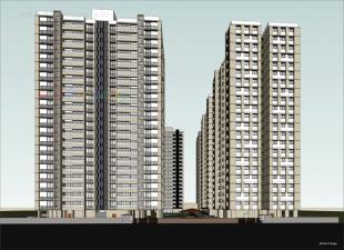 Elevation of real estate project Indraprasth Shivanta located at Ambali, Ahmedabad, Gujarat