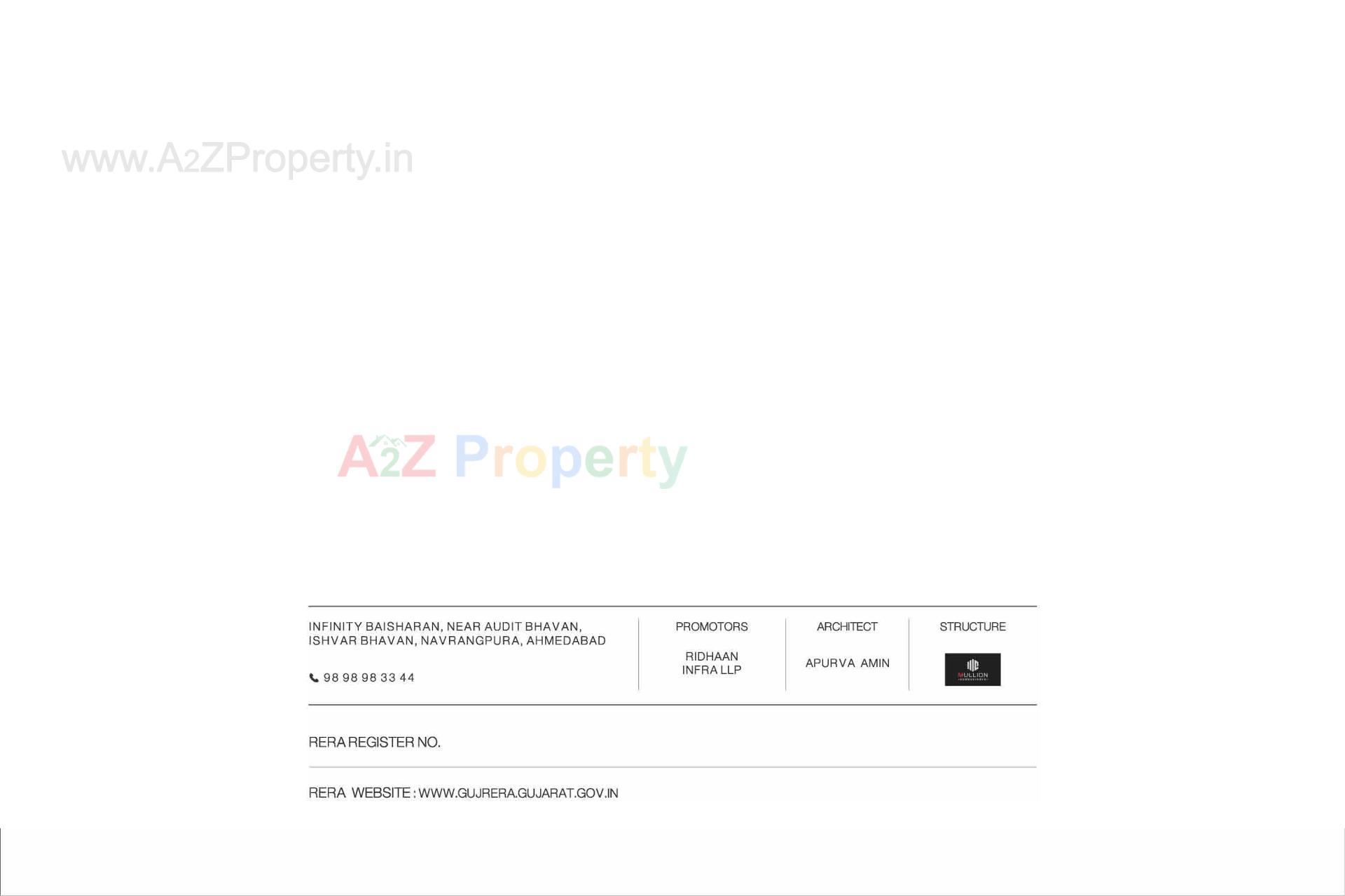  of real estate project Infinity Baisharan located at Memnagar, Ahmedabad, Gujarat
