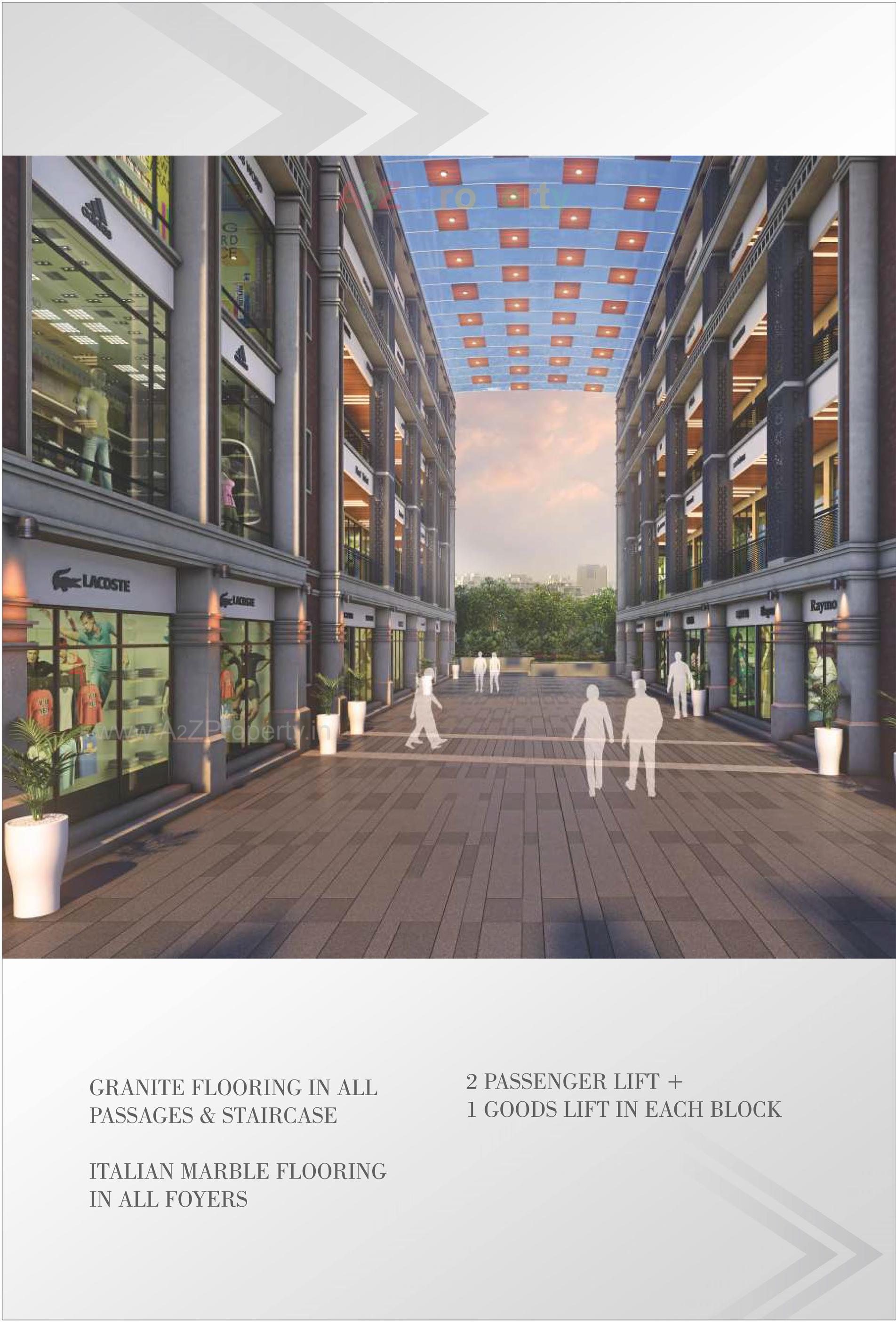 3D Elevation of real estate project Iscon  Complex located at Rajpur--hirpur, Ahmedabad, Gujarat