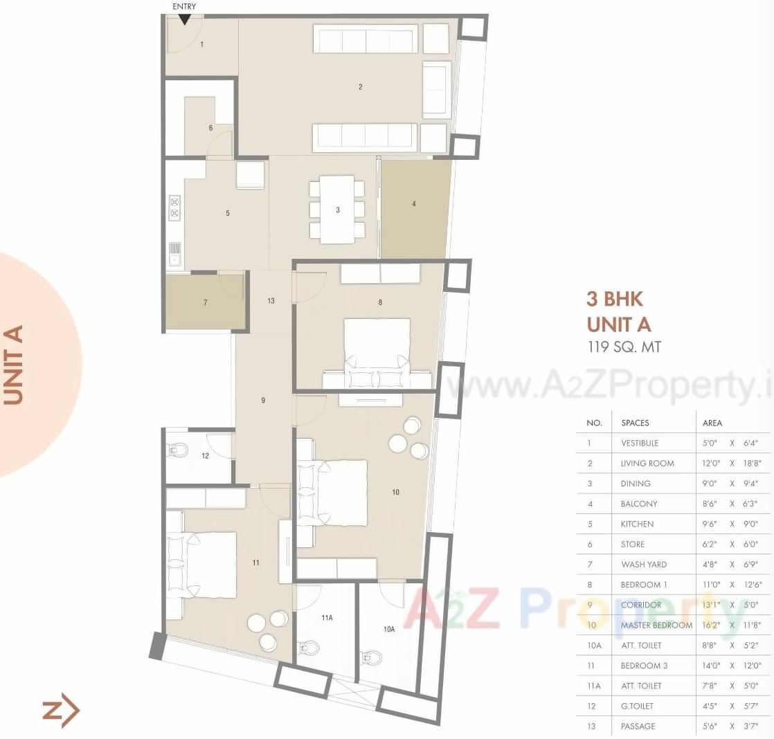 Layout of real estate project Ishwar Magna located at City, Ahmedabad, Gujarat