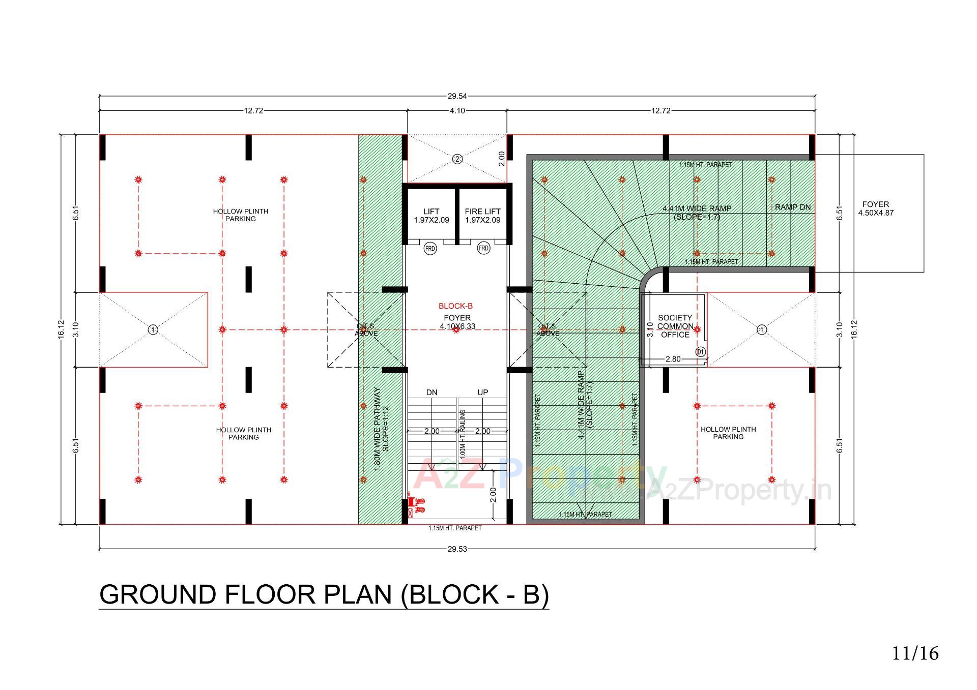 Layout of real estate project Ivory Orchards located at Shilaj, Ahmedabad, Gujarat