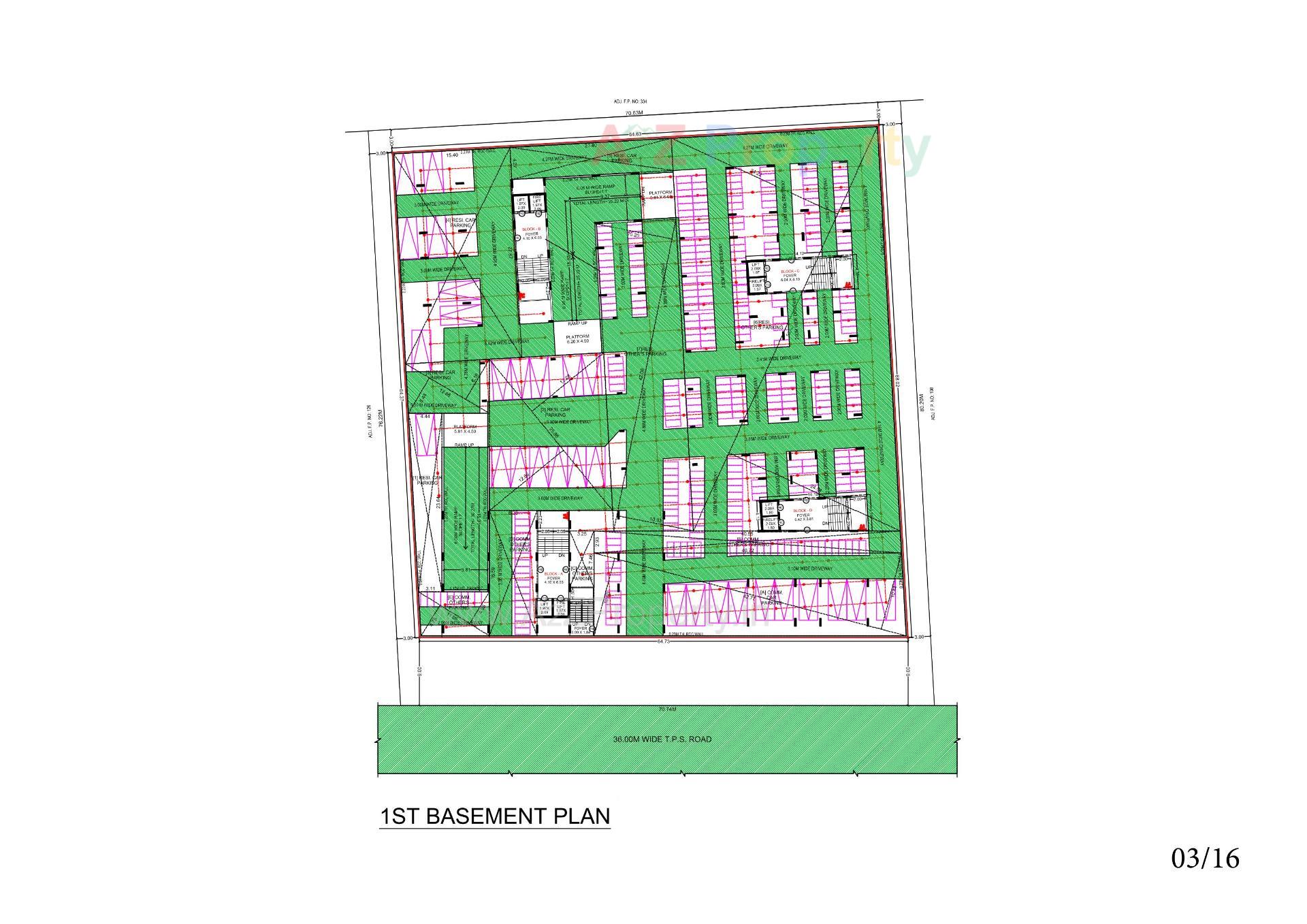 Layout of real estate project Ivory Orchards located at Shilaj, Ahmedabad, Gujarat