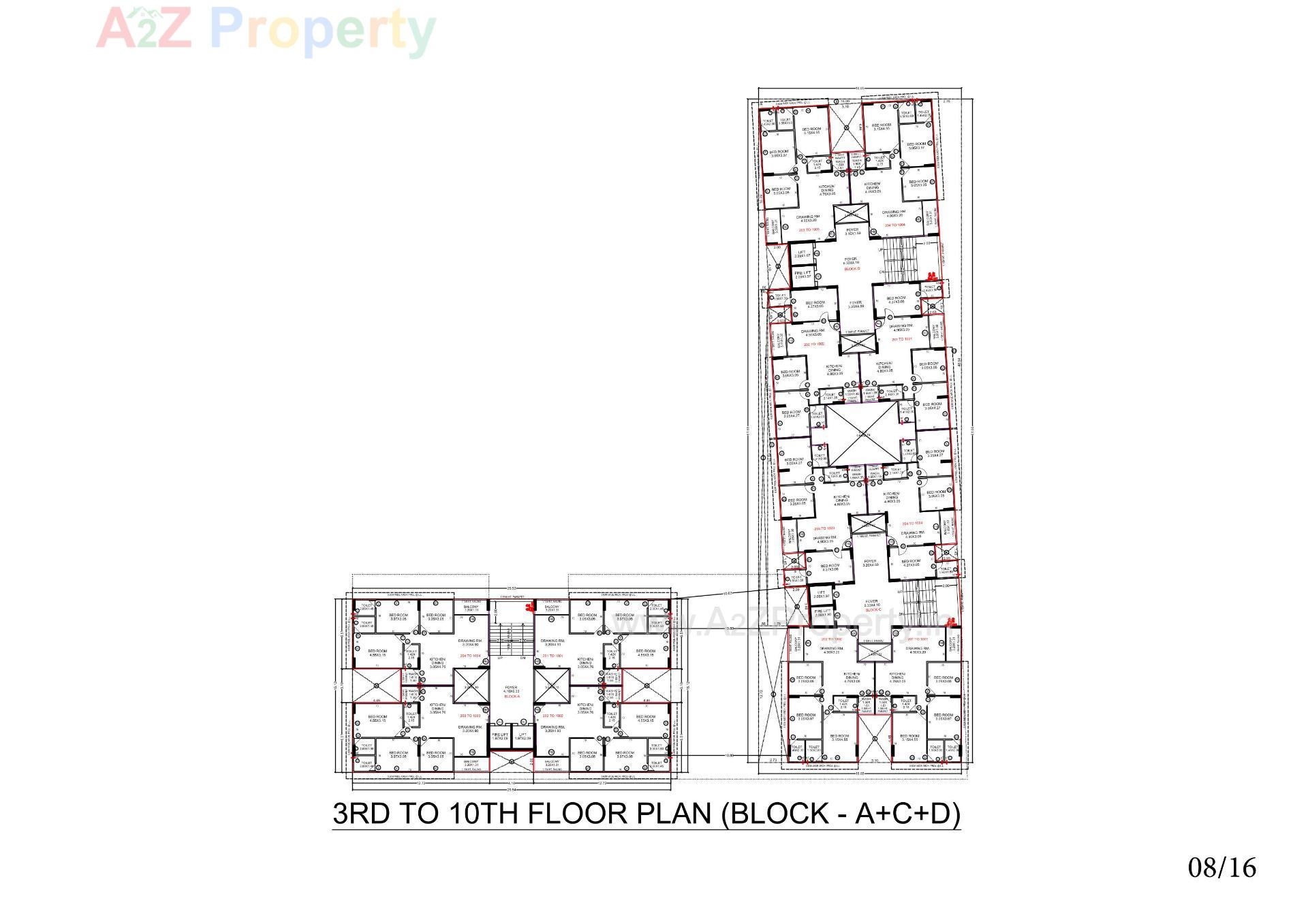 Layout of real estate project Ivory Orchards located at Shilaj, Ahmedabad, Gujarat