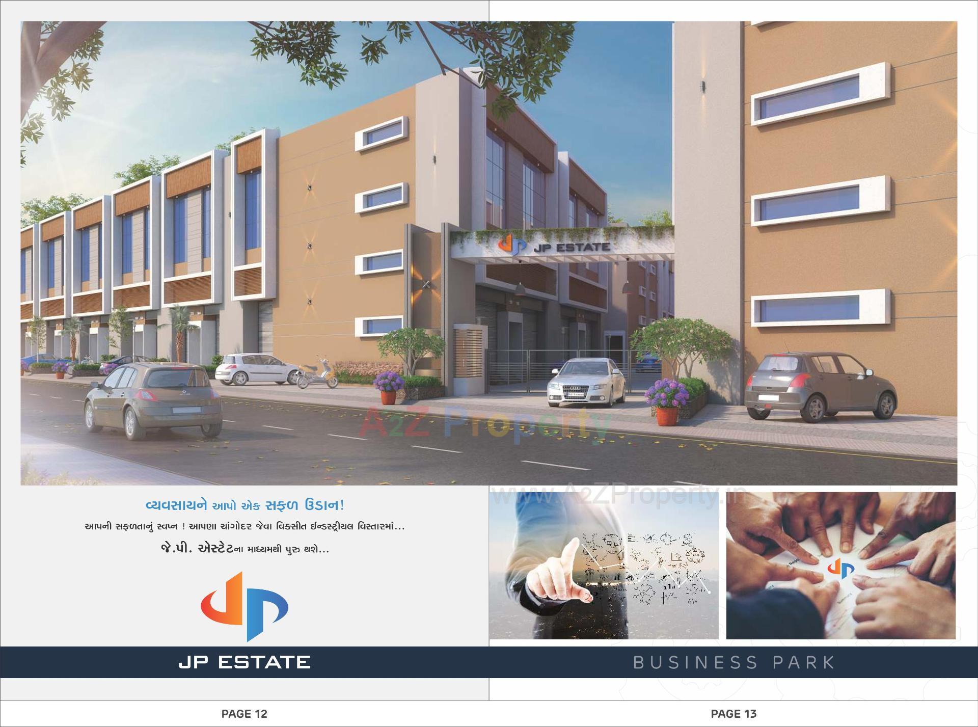 3D Elevation of real estate project J P Estate located at Navapura, Ahmedabad, Gujarat