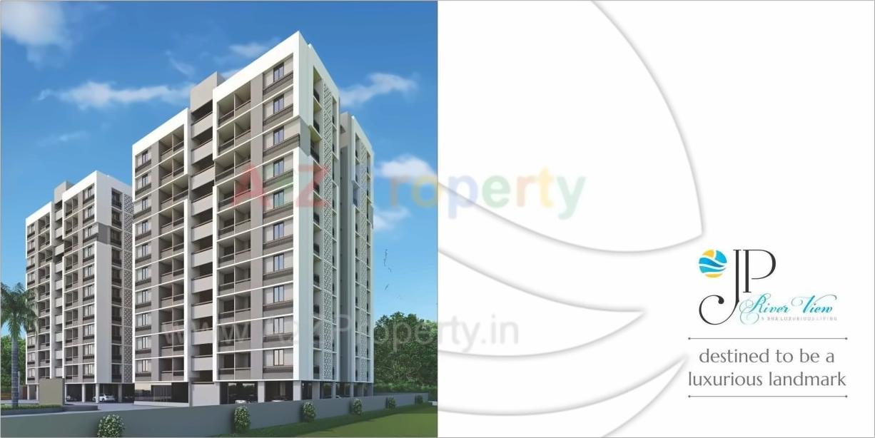 3D Elevation of real estate project J  P  Riverview located at Hansol, Ahmedabad, Gujarat