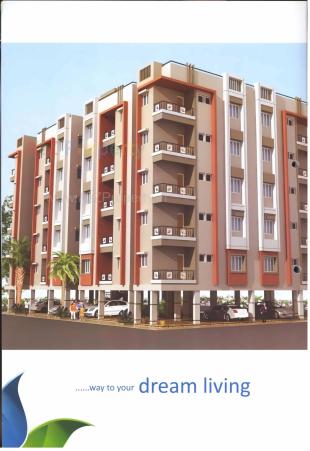Elevation of real estate project Jahnvi Residency located at Ghodasar, Ahmedabad, Gujarat