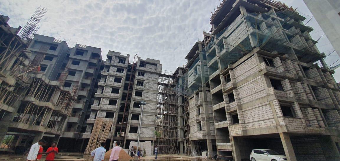 167454_const of real estate project Jalaram Vatika located at Ramol, Ahmedabad, Gujarat