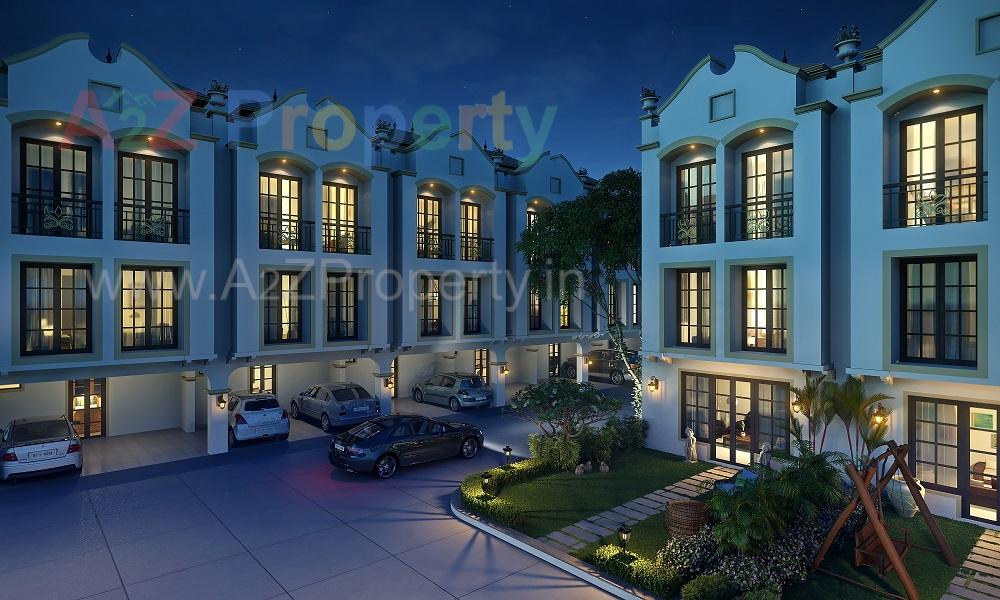 3D Elevation of real estate project Jaldeep Casa located at Bopal, Ahmedabad, Gujarat